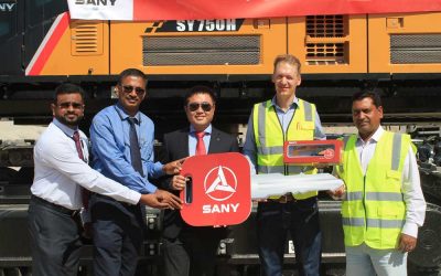 SANY Largest Excavator Delivery in UAE – Feb-2020