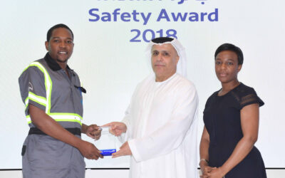RTA Safety Award Category 3 – Winner 2018 – UMHE