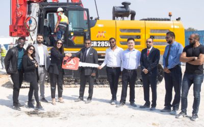 First ever SANY Rotary Drilling Rig Delivery in the UAE